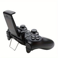 Mobile Cell Phone Stand For PS4 Controller Mount Hand Grip For PlayStation 4 Gamepad For Samsung S9/S8 Phone Clip Holder With 2 Pcs Thumb Stick Grip Caps