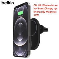 [Original Belkin]BoostCharge car phone charger/holder, 10W Magnetic wireless charger