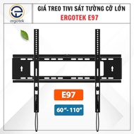 ErgoTek E95 / E97 Large Wall Mounted TV Mount 60 - 110 Inch - Imported Goods