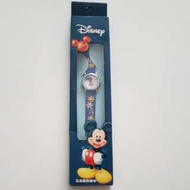 Disney 兒童手錶＊日本錶心＊印花皮革錶帶