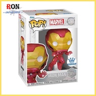 Disney 100th Model Marvel Iron Man Figure Funko POP! Marvel FACET Funko [Funko Web (FW)].