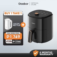 [Buy 1 Take 1]Gaabor 4L Air Fryer Updated Design Multi-Functioal And 2L Electric Kettle Stainless