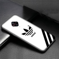 OPPO Realme C3 C2 6 5 5I 5S 3 Pro 2 A5 Q XT XT Soft Cover Black Phone Case Adidas LOGO Wallpaper jR6