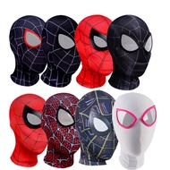 Spiderman Mask Peter Parker Miles Morales Raimi Superhero Cosplay Costume Masks Lens Prop Face Mask Halloween Adult kid gift