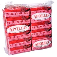 Apollo Chocolate Wafer / Apollo Milk Chocolate Wafer 48pcs