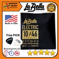 La Bella LABELLA STRING ELECTRIC HRS ELECTRIC Guitar Strings ORIGINAL USA
