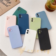 Soft Case Silikon Tpu Warna Polos Untuk Iphone 11 8 7plus 8 7 6 6s