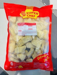 GÀ NUGGET MIẾNG Hình Cá CHIÊN GIÒN Bịch 1kg (giao tphcm)