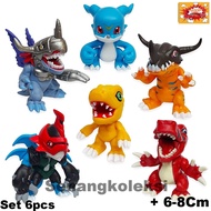 Digimon Adventure AGUMON Action Figure Set of 9