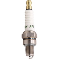 Torch A7TC Spark Plug, Motorcycle, 1 Pack, Alumina Core, 10mm x 1mm Thread, 16mm Hex, 7 Heat Range, 