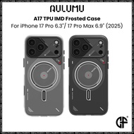 AULUMU A17 TPU IMD Frosted Case for iPhone 17 SERIES (2025)