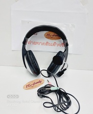 หูฟัง+ไมโครโฟน แบบครอบหัว   OKER  (OE-2699) สีดำ-เงิน  ออกใบกำกับภาษีได้