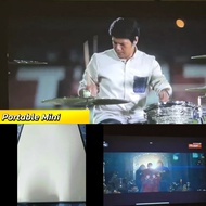 150นิ้ว จอฉายโปรเจคเตอร์ จอฉายกลางคืน จอใหญ่ดูภาพไม่สะดุด เจาะตาไก่ไม่มีหลุด ถูกกว่านี้ไม่มีอีกแล้ว