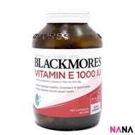 BLACKMORES - 維生素E 100粒 NATURAL VITAMIN E 1000IU (EXP:04 2026) (補充維他命E)