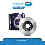 Bendix Ultimate+ Disc Rotor SET (FRONT) : Honda Civic FC (BR2540 ULT+)