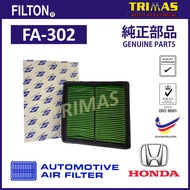 FILTON Air Filter Honda Civic SO4 CRV S10 Penapis Udara Angin Kereta FA-302 17220-P2M-Y