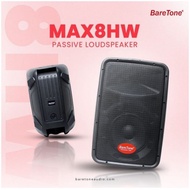 BareTone 8Inch 2 Way Passive Speaker 250W 4Ohm (Price For 1PC)