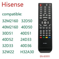 Hisense EN-83801 New LCD LED TV Remote Control Hisense H32A30 Fit For Model 32M2160 40M2160 32D50 40