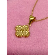 Clover Pendant with Foxtail chain (0.63-0.67)