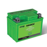 แบตเตอรี่ AMARON 5แอมป์ อามารอน สำหรับมอเตอร์ไซค์ Phantom mio wave scoopy dash jr ksr jelatoและอื่นอ