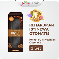 Stella Parfumist Mini Matic Set Caffe Latte 40ml - Alat Pengharum dan Pewangi Ruangan Otomatis untuk
