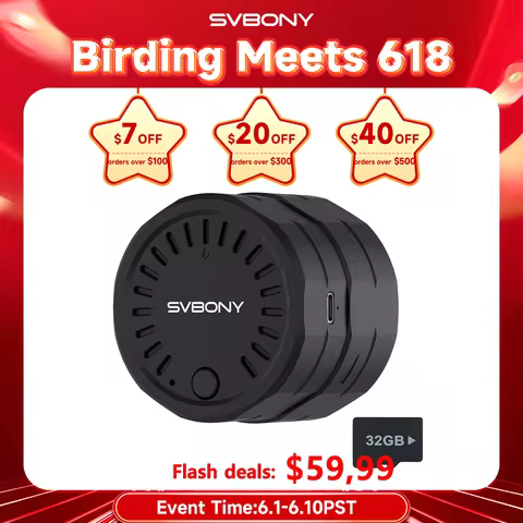 Svbony SC002 WiFi Camera, Digiscoping Camera Compatible with SV28 SV41 Pro Spotting Scope SV202 Bino