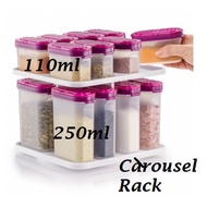 Tupperware Modular Spice Multipurpose Carousel(RacK shj) boleh pusingkan 360'Rotating