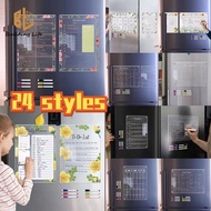 23 Styles Acrylic Magnetic Calendar Set with 6 Markers Ins Message Board Clear Writing Boards Note B