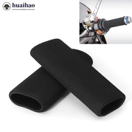 HUAIHAO 2Pcs Motorcycle Anti-Slip Handlebar Handle Grip Cover Foam For BMW R1250GS ADV R1200GS/ADV F