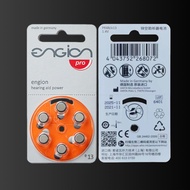 [GENUINE] 6pcs/pack Engion Zinc Air Hearing Aid Batteries A13 13A E13 ZA13 13 PR48/A10 E10/a312 e312