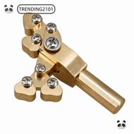 TRENDING Fret Press Tool, Brass Brass Color Guitar Presser, Premium Fret Repair Tool For Fret Leveli