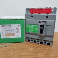 Mccb breaker Schneider ezc100H 4p 50a EZC100H4050 50 a 4 pole 4 pole 4 pole
