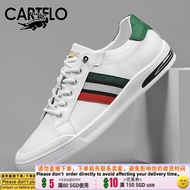 KY/🏅Cartelo Crocodile（CARTELO）Men's Shoes Autumn and Winter Shoes Men's Korean-Style White Shoes Cas