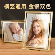 A4 Photo Frame Swing Table Crystal Photo Frame A5 Certificate Photo Frame Authorized Display Frame C