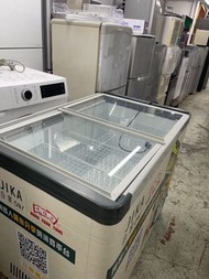 玻璃蓋臥式冰櫃
