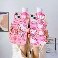 Case for Apple iPhone 12 Mini 12 12 Pro 12 Pro Max 13 Mini 13 13 Pro 13 Pro Max Cartoon Lovely Hello Kitty Phone Case Soft Silicone Back Cover