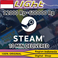 Steam ID Wallet Code✨12000 Rp~600000 Rp Indonesia Steam Gift Card ID/Efficient/Safe/Fast/LIGHT 24/7 