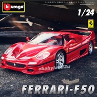 Bburago Die Cast Ferrari F50 1:24 Diecast Vehicle Model Collection