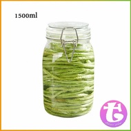 โหลแก้วมีฝาปิด โหลแก้วสูญญากาศ มีหลายขนาดให้เลือก Glass sealed jar