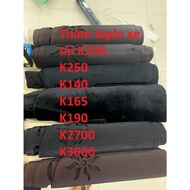 Truck dashboard mats K200,K250 K140 K165 K190 K2700 K3000 High quality 3-layer anti-slip product