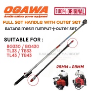 【HANDLE SET】OGAWA 100% ORIGINAL OGAWA HANDLE SET WITH OUTER SET  || BATANG MESIN RUMPUT FULL SET -TB