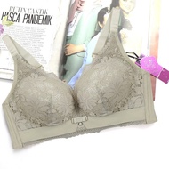 Wireless Women Bra Cup B/C  #34-42 Skin-friendly Lace Bra Regular Size Shaping Bra Lingerie (MARISSA
