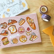 倉鼠麵包舖 A5 大容量 離型紙本/貼紙簿
