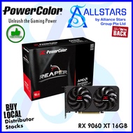 PowerColor Reaper AMD Radeon 9060 XT 16GB (RX9060XT 16G-A) (Warranty 3years with BanLeong)