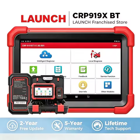 LAUNCH X431 CRP919X BT Diagnostic Tools Obd2 Scanner Automotive Code Reader ECU Coding Diagnosis obd