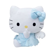 SEGA 景品 Hello Kitty 淺藍色天使造 加大毛公仔 (約35cm高)