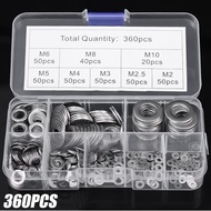 Hộp 360 long đền M2-M10 thép không gỉ inox 304