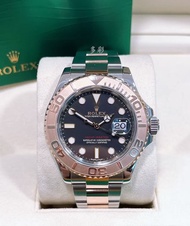 👑[現貨]🔥🔥Rolex Yacht-Master 勞力士遊艇名仕系列 表徑40mm 自動機械 116621 黑面 間18K玫瑰金 淨表 rolex/rolex submariner/rolex da