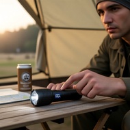 SD8110 M60 LED 6000LM Rechargeable Flashlight, 5 Modes, Waterproof