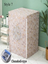 防水防塵peva洗衣機套,可愛印花,適用於攪拌式洗衣機